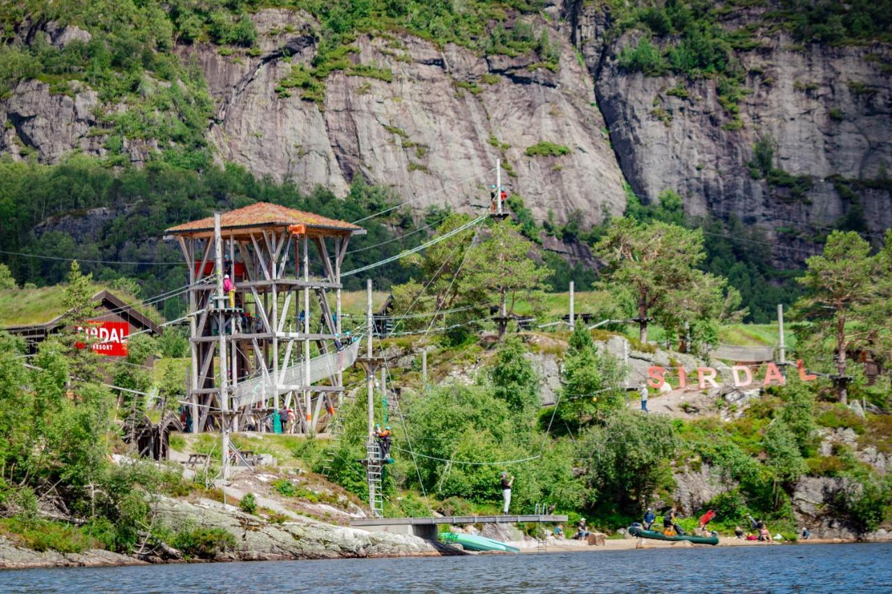Отель Sirdal Fjellpark Tjorhom Экстерьер фото