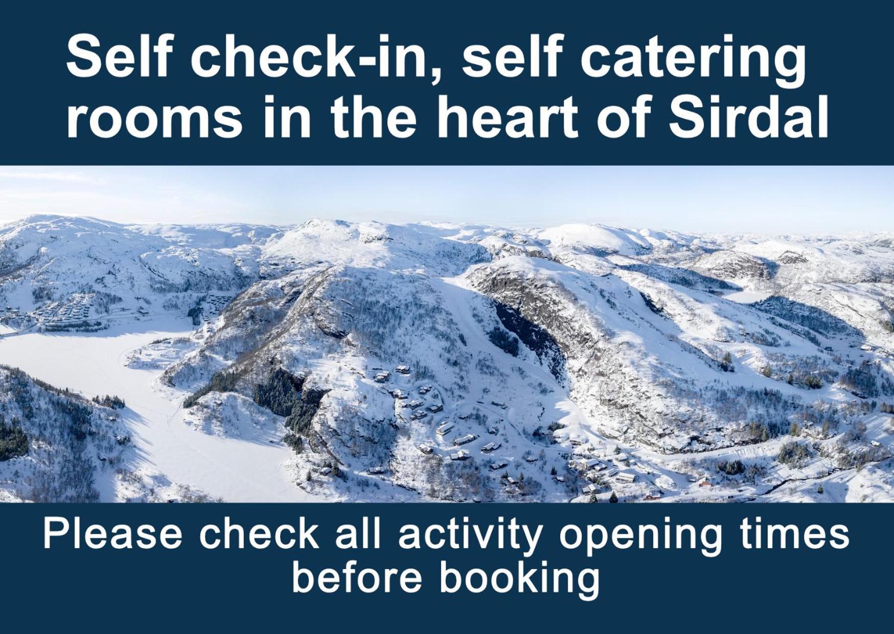 Отель Sirdal Fjellpark Tjorhom Экстерьер фото